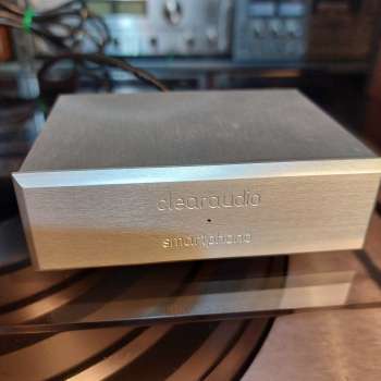 ClearAudio Smartphono MM+MC  Phono Vorverstärker silber Alu mit klasse Klangbild !